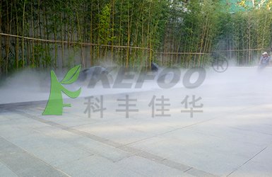 售樓處竹林噴霧造景系統(tǒng)